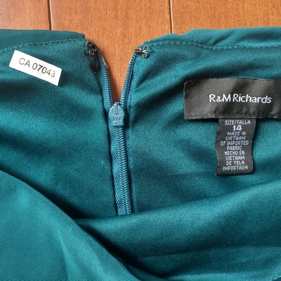 Emerald Ruched Bodice Jumpsuit - Picture 2 of 6